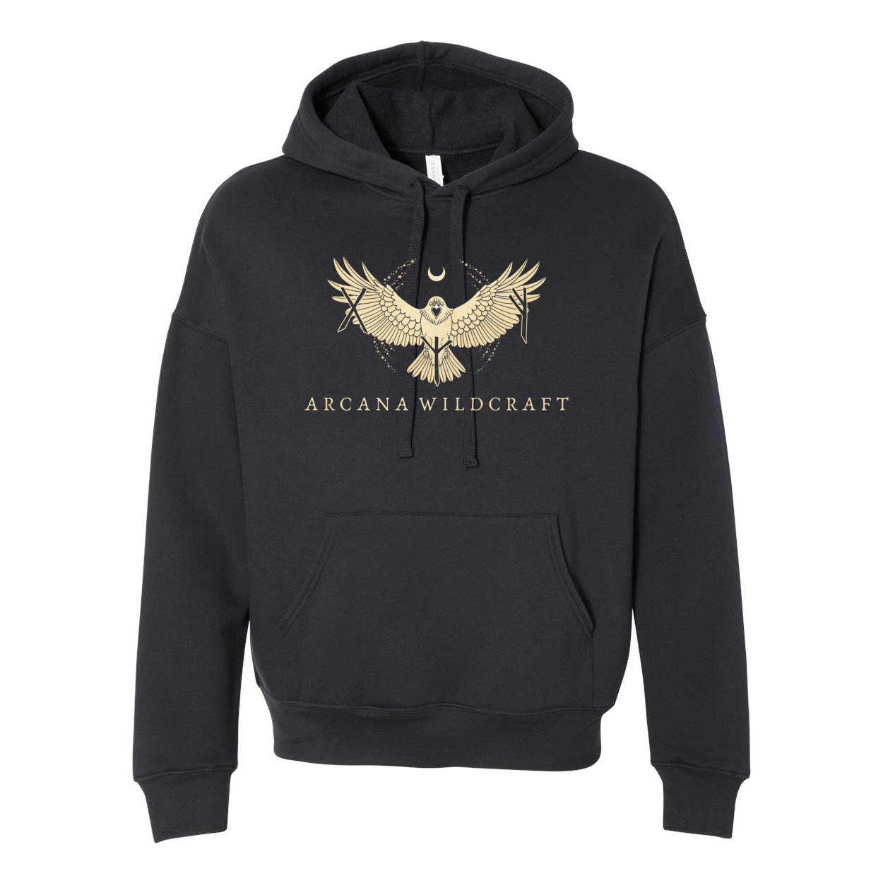 Ragnarok Dropped Shoulder Hoodie, Gender Neutral Sponge Fleece XS-2XL