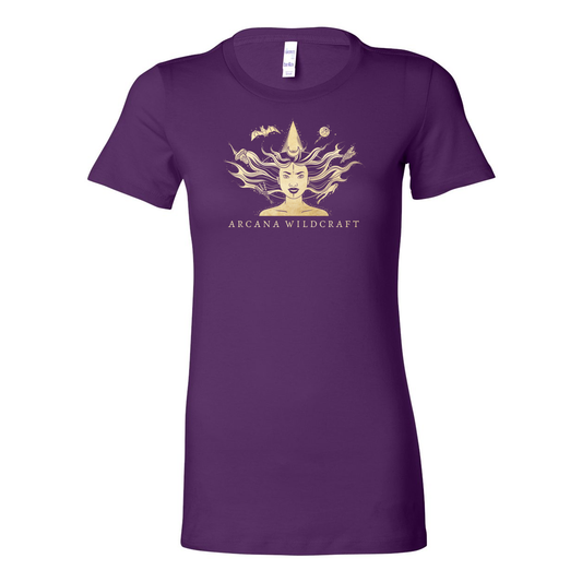 Witch Fire Tee, Women's Cotton S-2XL