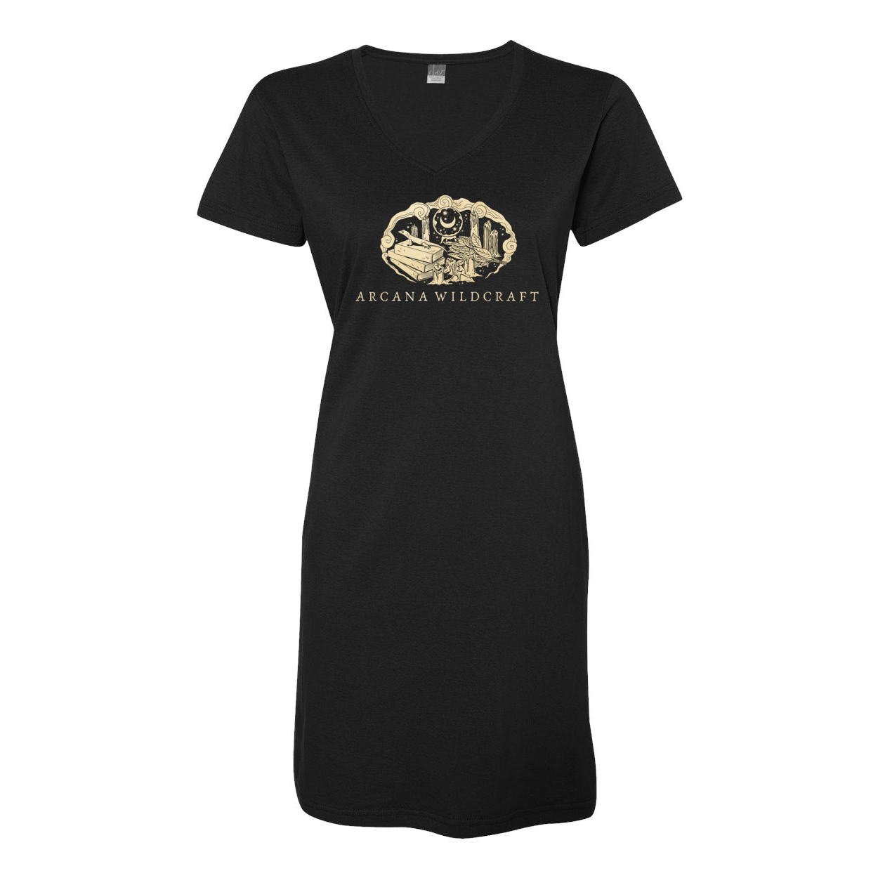 Conjurers V-Neck Nightgown, Women's S-3X