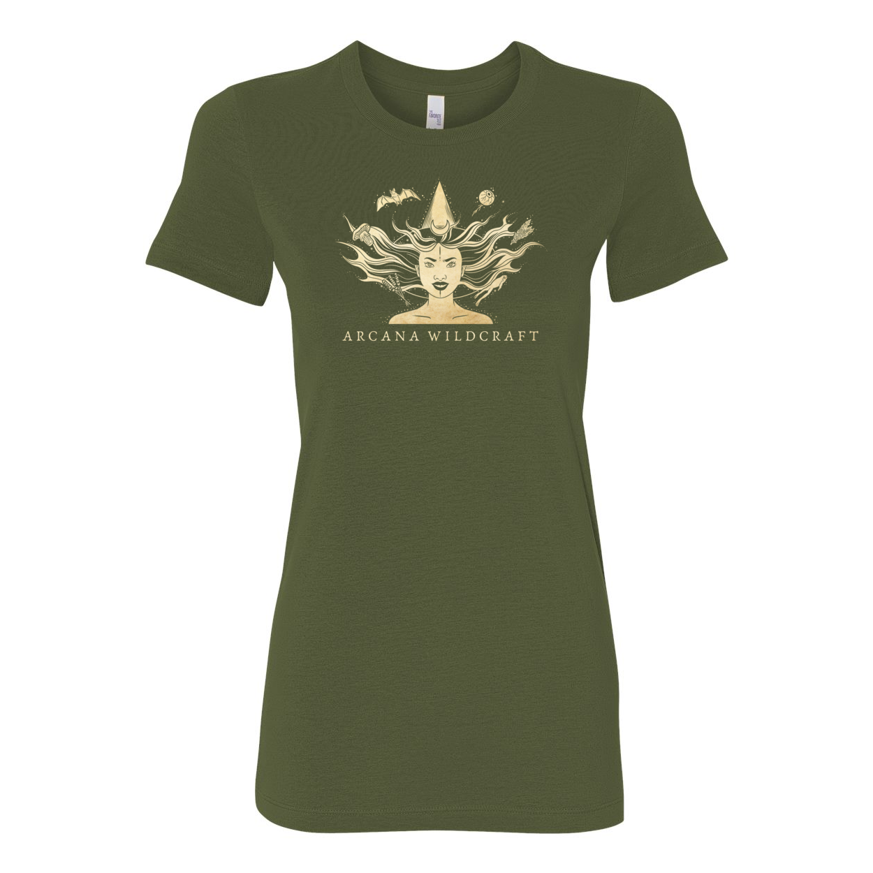Hallowitch Tee, Women's Cotton S-2XL