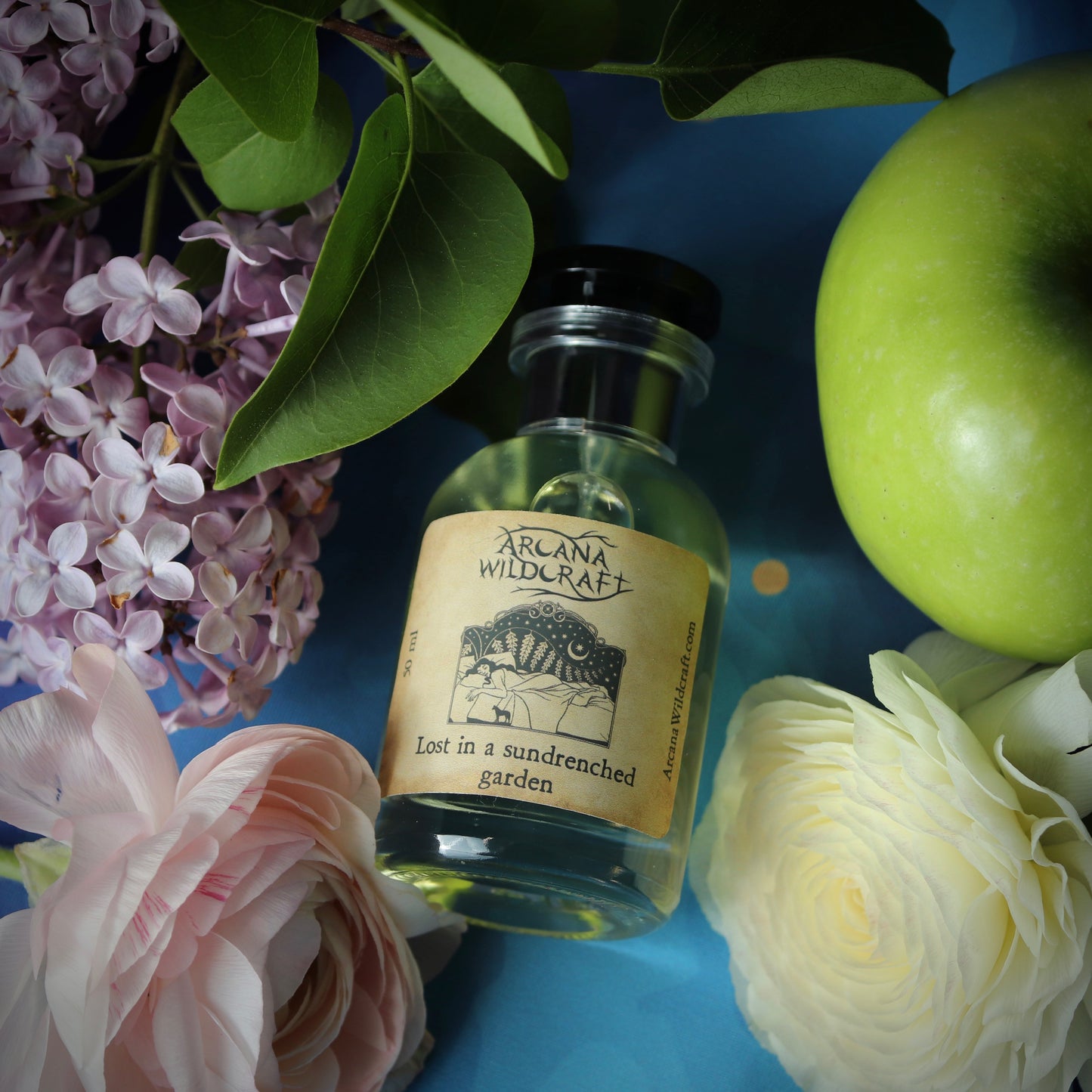 Lost in a sundrenched garden perfume