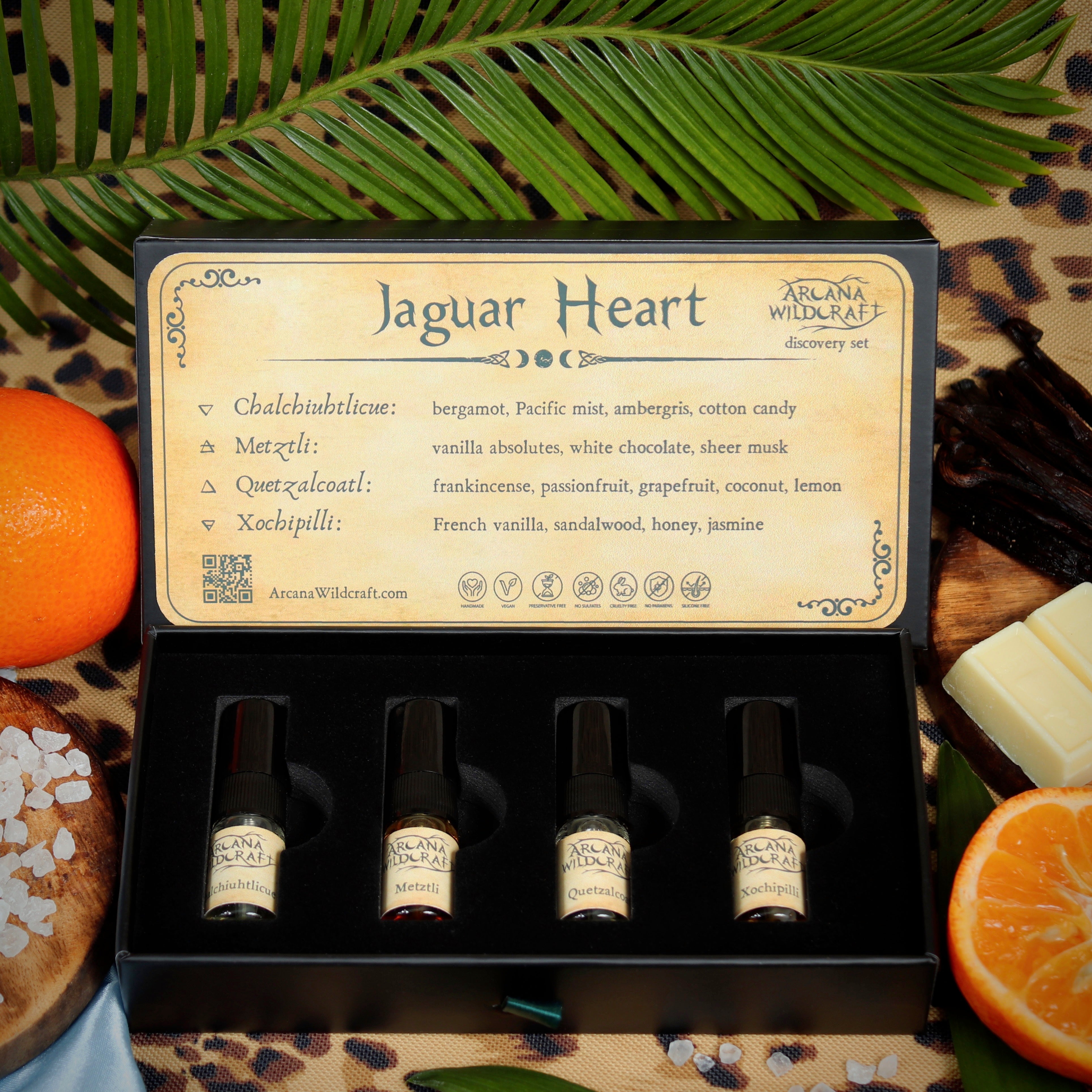Jaguar Heart Discovery Set – Arcana Wildcraft