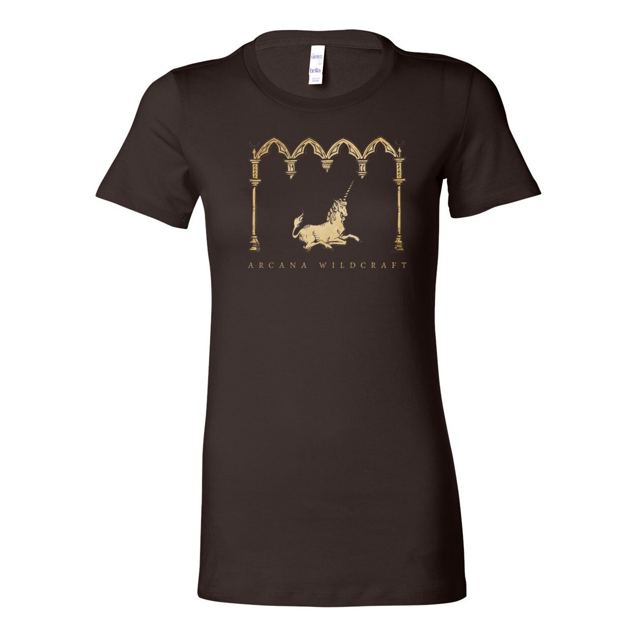 Unicorn Horn Tee, Women's Cotton S-2XL