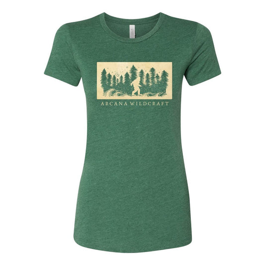 Cascadia Tee, Women's Cotton S-2XL