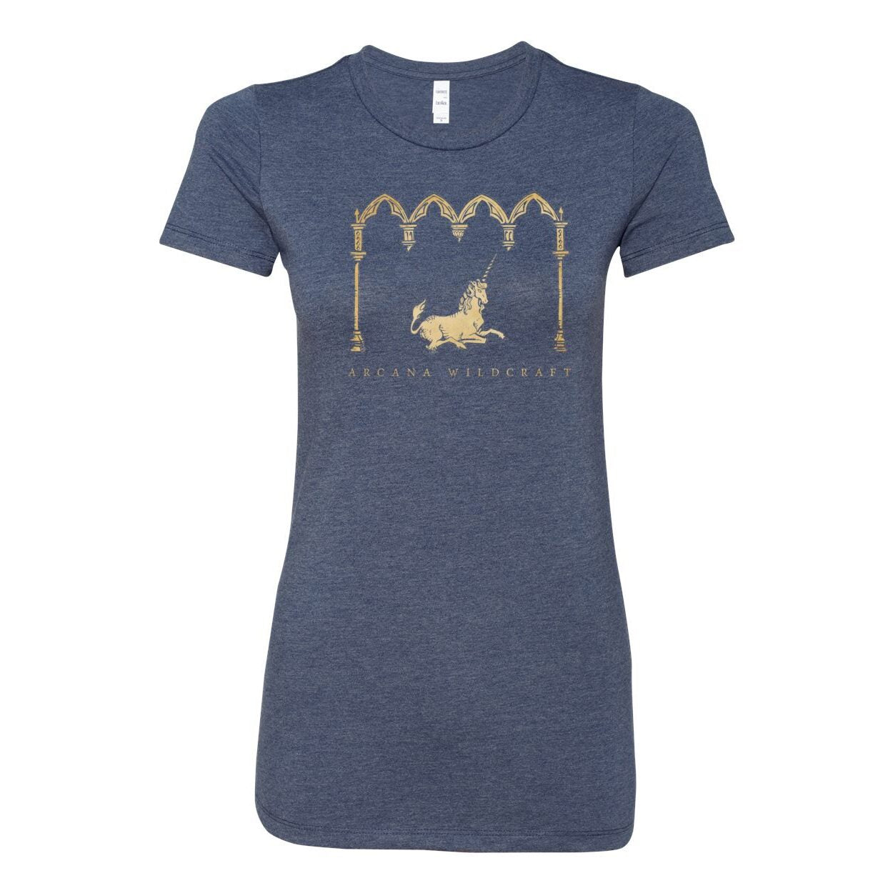 Unicorn Horn Tee, Women's Cotton S-2XL