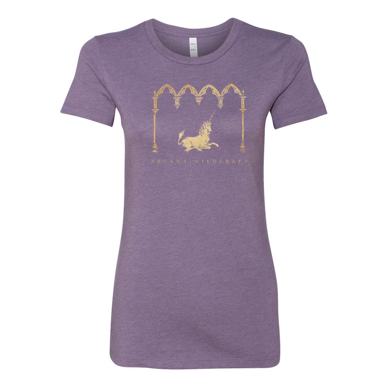Unicorn Horn Tee, Women's Cotton S-2XL