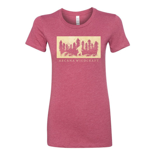 Cascadia Tee, Women's Cotton S-2XL