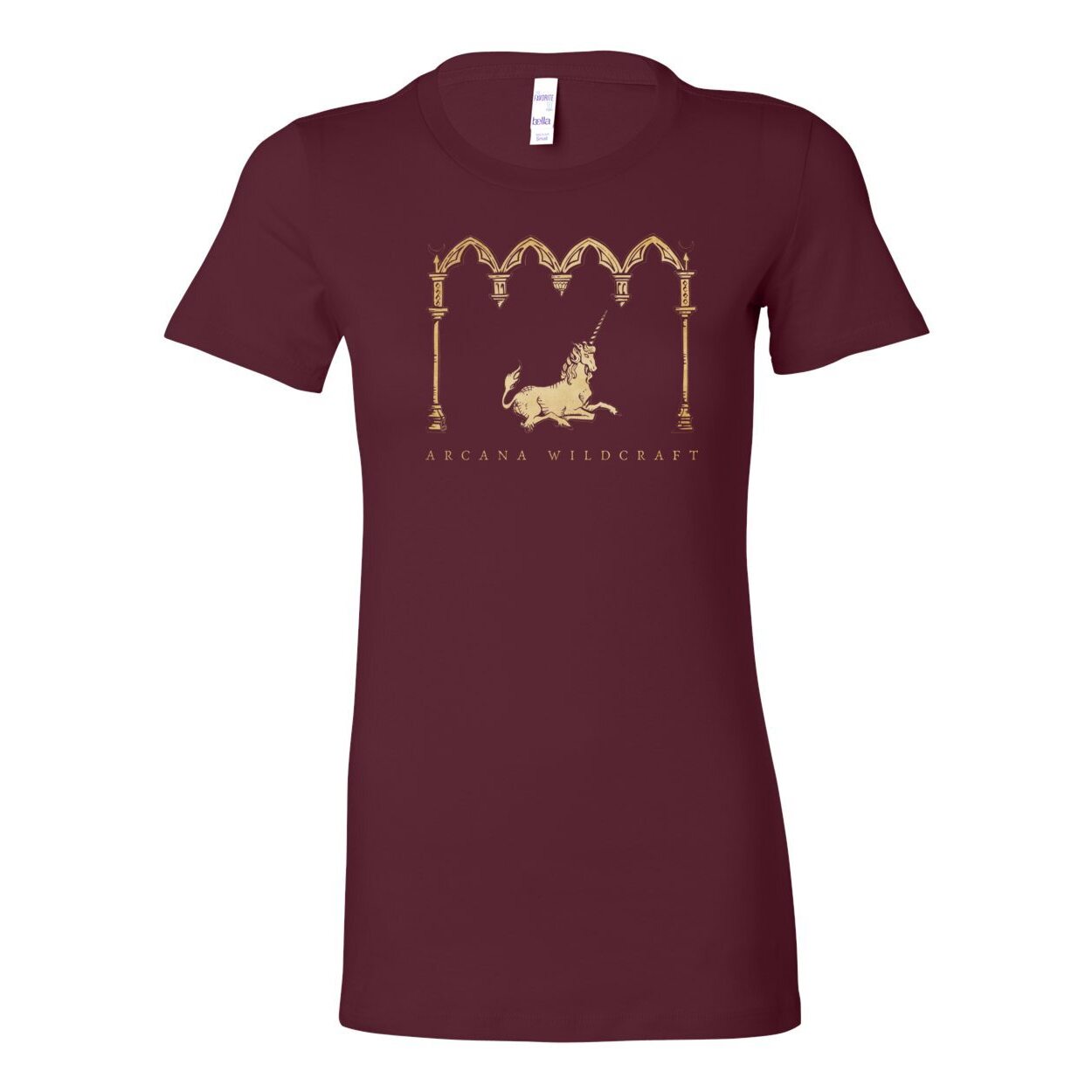 Unicorn Horn Tee, Women's Cotton S-2XL