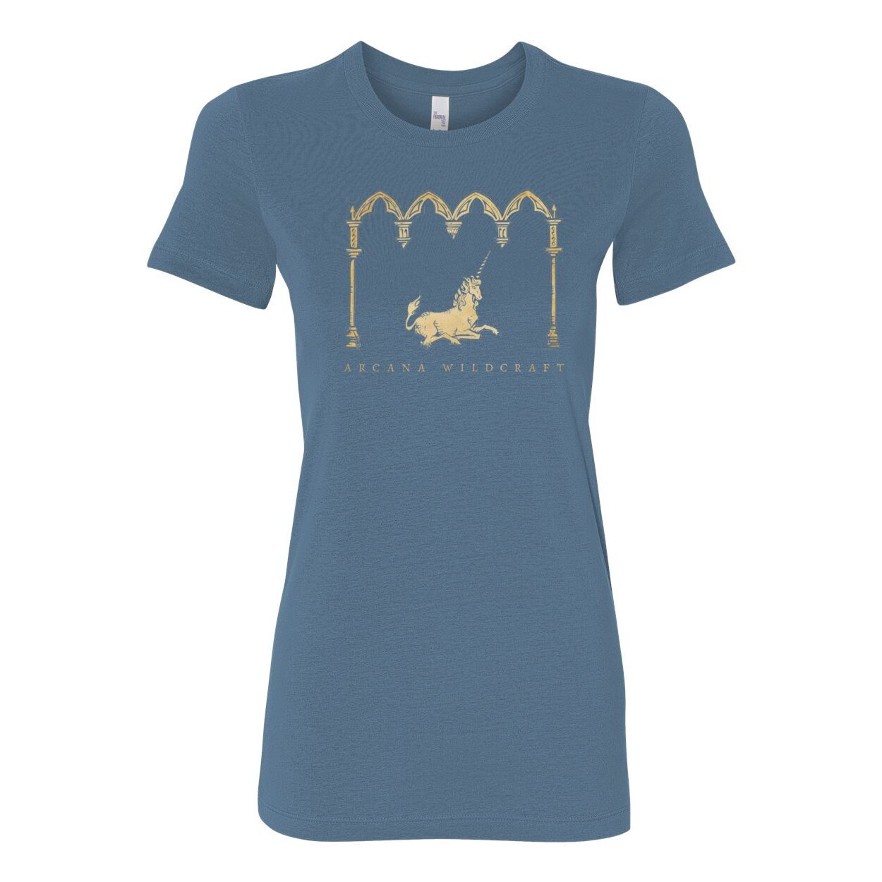 Unicorn Horn Tee, Women's Cotton S-2XL