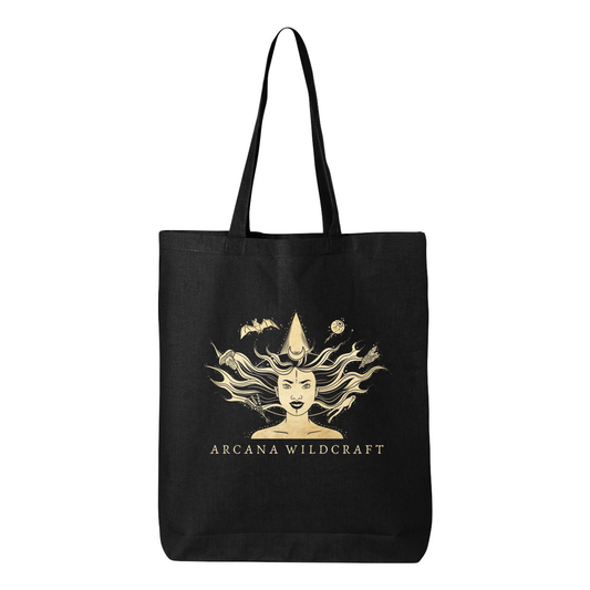 Witch Fire Tote Bag